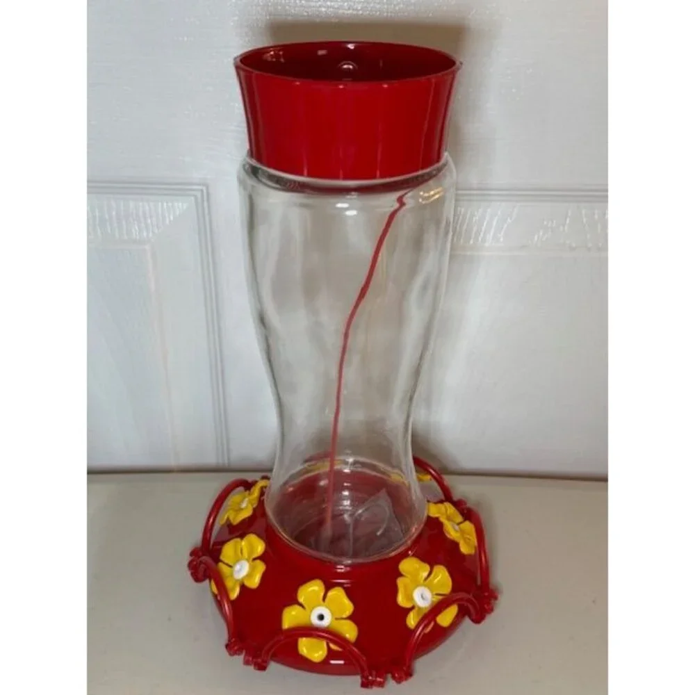 NEW IN BOX Sewanta 30oz Glass Hummingbird Feeder - Picture 4 of 10